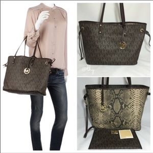 Michael Kors reversible tote